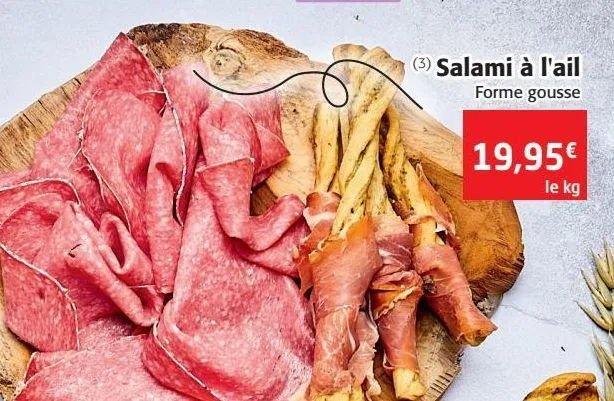 salami à l'ail