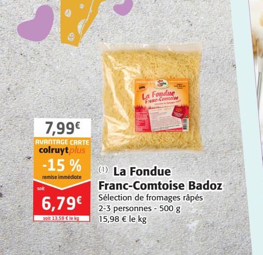 La fondue Franc-Comtoise Badoz