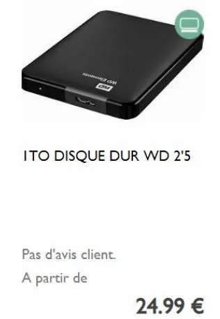 disque dur wd