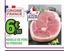 ORIGINE FRANCE  6%  55  LENG ROUELLE DE PORC DU PÉRIGORD 