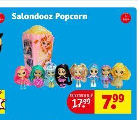 Salondooz Popcorn  PRIX CONSEILLE  3 and  199 