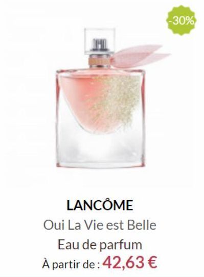 eau de parfum Lancôme