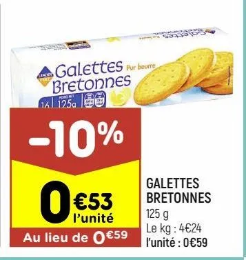 galettes bretonnes