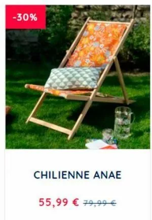 -30%  chilienne anae  55,99 € 79,99 € 