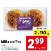 muffins Milka