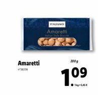 Amaretti  26238  ITALIAMO Amaretti  200g  7.09 