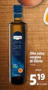 haliamo  300mle  olio extra  vergine di olivio  201  500ml  5.19  16-10.30€  