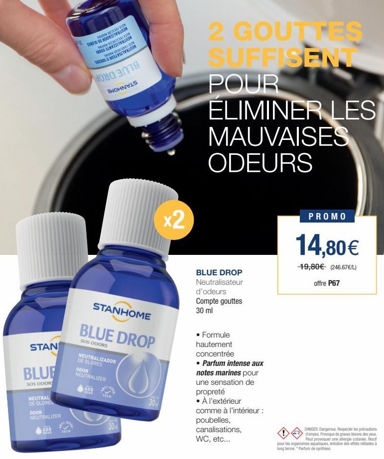 STAN  BLUF  SOS ODOR  NEUTRAL DE OLORES  ODOR NEUTRALIZER  MIL 600 Us  TECH  ON 858 VION TO HOTEL WZROSTRVON HOTEL  HONDA  STANHOME  BLUE DROP  SOS ODORS  NEUTRALIZADOR DE OLORES  ODOR NEUTRALIZER  TE