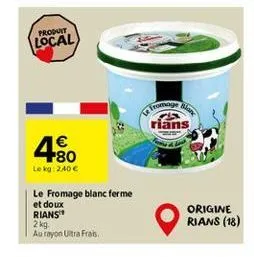 fromage rians