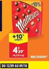 +10*  OFFERT  Maltesers  439  LC  +10%  MALTESERS 