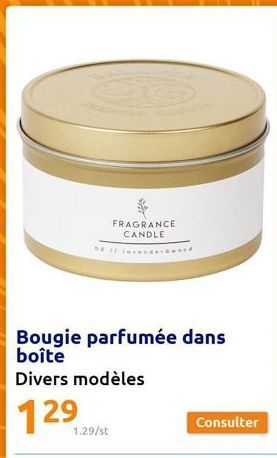 bougie parfumée 