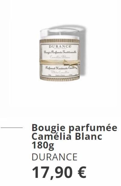 bougie parfumée 