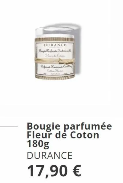 bougie parfumée 