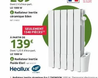 radiateur eden