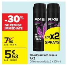 soldes Axe