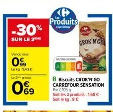 biscuits carrefour