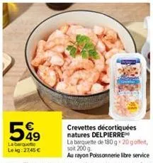 crevettes delpierre