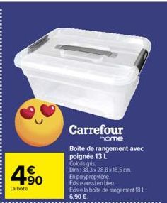 Boîte de rangement Carrefour