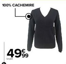 100% CACHEMIRE  4999  Le pul 