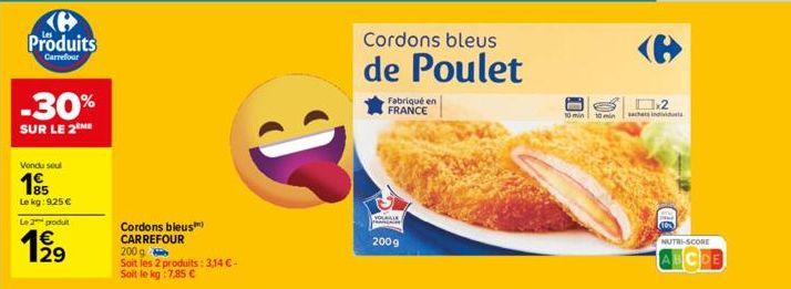 poulet Carrefour