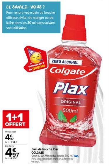 bain de bouche Colgate