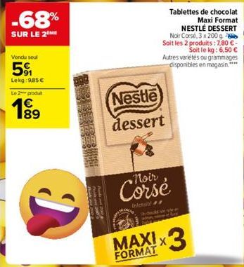 chocolat Nestlé