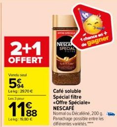 café soluble Nescafé