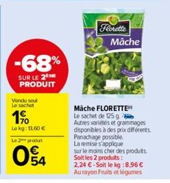 sachet Florette