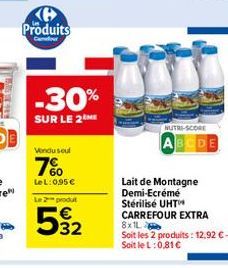 lait Carrefour