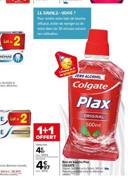 bain de bouche Colgate