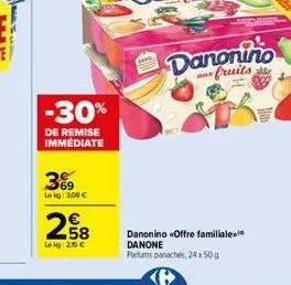 soldes danone