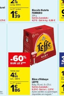 biscuits Leffe