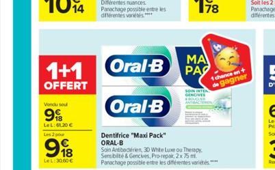 dentifrice Oral-B