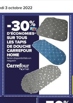 tapis de douche Carrefour