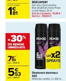 soldes Axe