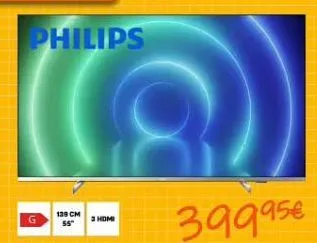 philips  139 cm 55"  3 homi  399956 