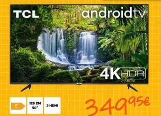 TCL  126 CM 50*  ЗНОМI  androidtv 