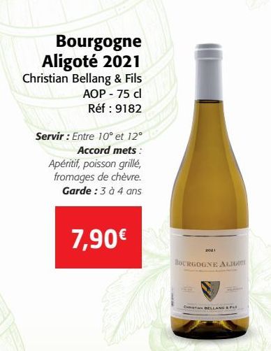 Bourgone Aligoté  2021