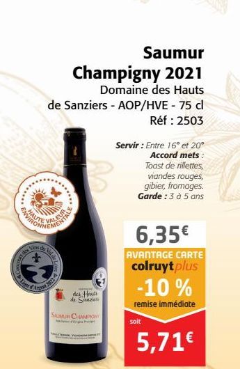 Saumur Champigny 2021