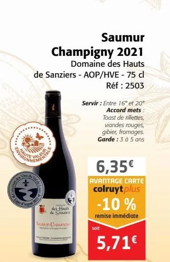 saumur champigny 2021