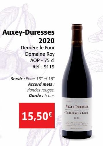 Auxey-Duresses 2020