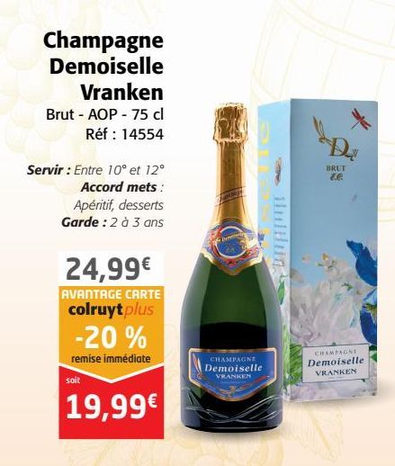 Champagne Demoiselle Vranken