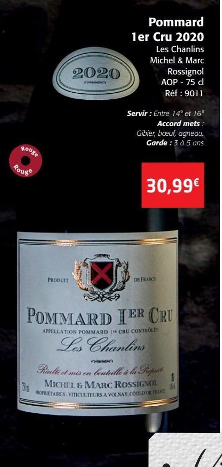 Pommard 1er Cru 2020