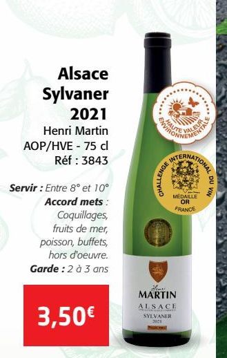 Alsace Sylvaner 2021