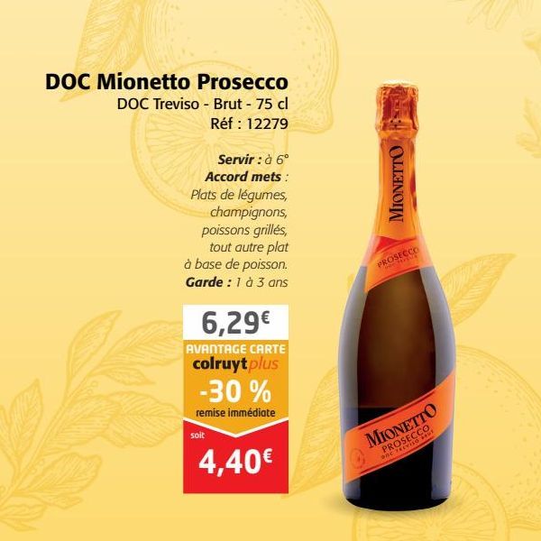 DOC Mionetto Prosecco