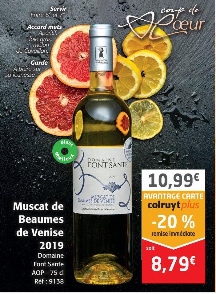 Muscat de Beaumes de Venise 2019