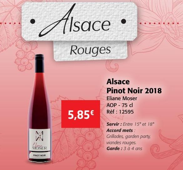 Alsace Pinot Noir 2018