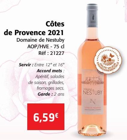 Cotes de Provence 2021