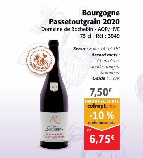 Bourgogne Passetoutgrain 2020