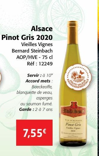 Alsace Pinot Gris 2020